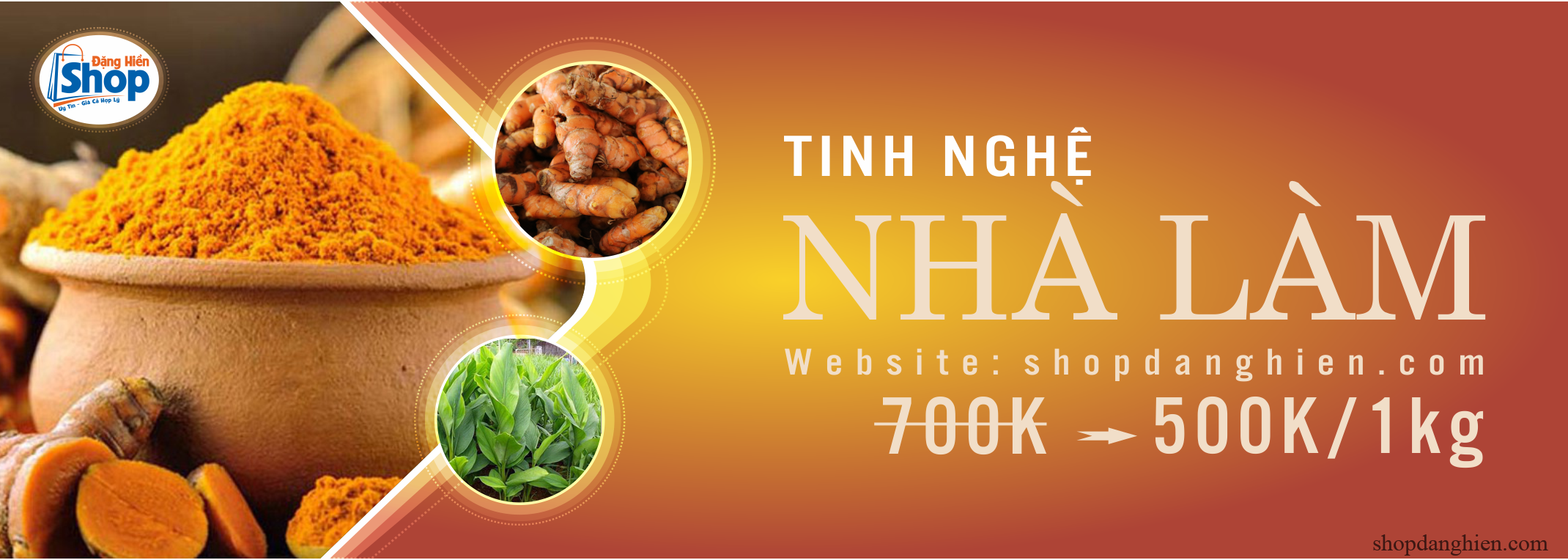 Tinh nghệ nhà làm nguyên chất 100%